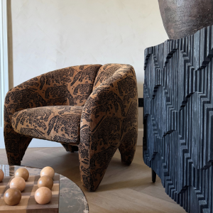 Amara Tiger Accent Chair