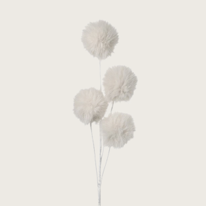Cream Pom Pom Spray