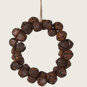 Rustic Jingle Bell Wreath Christmas Decoration