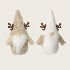 Alfie & Hugo – Christmas Gonks with Antlers