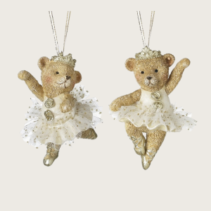 Hanging Ballerina Bear Decorations