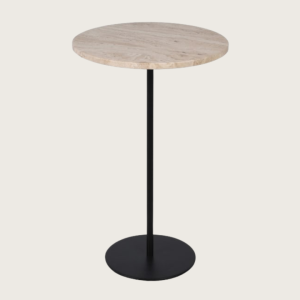 Sorrento Travertine Round Side Table