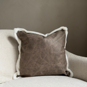 Aspen Chocolate Cushion