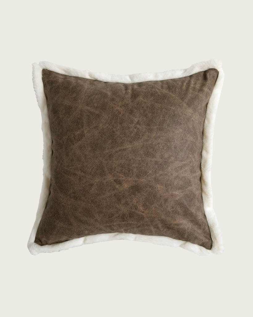 Aspen Chocolate Cushion - Interior Thirteen