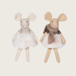 Divine Dolled Up Christmas Mice